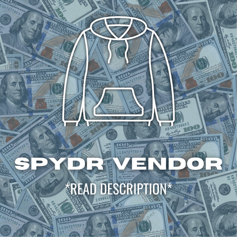 SPYDR SUPPLIER + RESELLING GUIDE